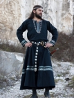 Ceinture noire médiévale de chevalier ArmStreet