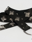 Ceinture noire médiévale de chevalier ArmStreet