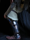 Jambières et cnémides armure médiévale d'ArmStreet