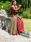 Robe et surcot médiévaux de lin « Jolie bergère » ArmStreet