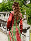 Robe et surcot médiévaux de lin « Jolie bergère » ArmStreet