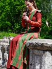 Robe et surcot médiévaux de lin « Jolie bergère » ArmStreet