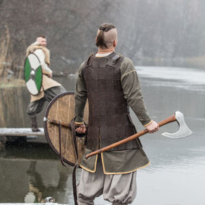 Armure Viking en Cuir Naturel