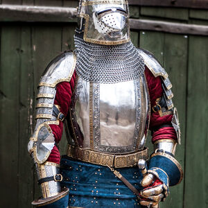 Armure médiévale de chevalier de l’Ouest « Garde du Roi »
