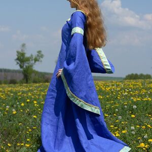 Bliaud robe médiéval « Maîtresse des collines » ArmStreet