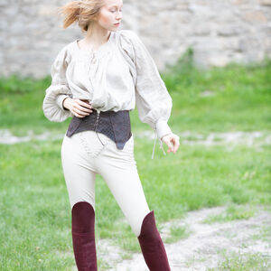 Bottes médiévales hauteur genou pour femme par ArmStreet