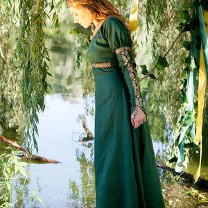 Costume fantastique de robe et caftan médiévaux « Princesse de la forêt »-07