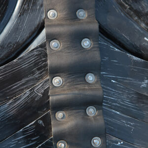 Intérieur de cuirasse à nervures d'armure elfique fantastique d'ArmStreet
