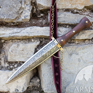 Dague décorative avec fourreau « Roi de l’Est »-05