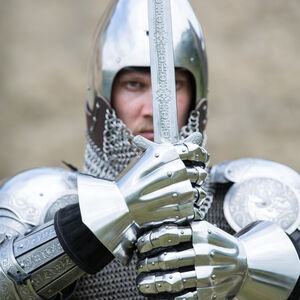 Gantelets de chevalier armure médiévale en vente