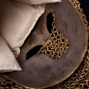 Intérieur de casque galvanisé de titane du type turban persan d'ArmStreet