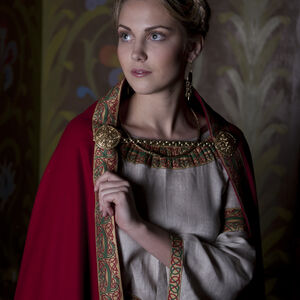 Manteau médiéval en laine naturelle Anne de Kiev d'ArmStreet