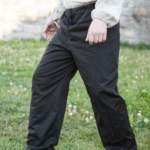 Pantalon Médiéval Classique de Coton-01