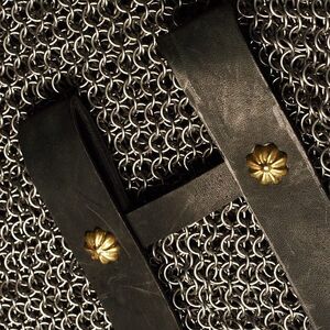 Porte-épée ou baudrier médiéval en cuir avec moulé ArmStreet