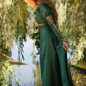 Robe tunique médiévale « Princesse de la forêt » ArmStreet