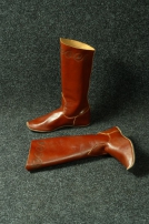 Bottes classiques médiévales faites main en cuir