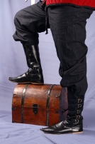 Bottes en cuir de la Renaissance « Duelliste »