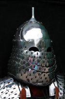 Casque médiéval lamellaire asiatique