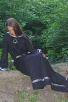 Chainse médiéval noir