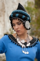 Coiffe fantastique de tsarine sarmate moyenne