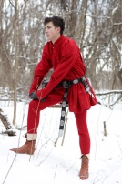 Cotta veste médiévale en laine