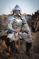 Ensemble elfique fantastique d'armure fonctionnelle