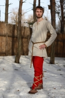 « Knyaz Igor » tunique chemise normande médiévale en lin