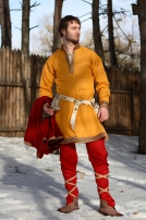 « Knyaz Igor » tunique d'Âge sombre en lin