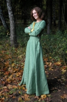 La robe médiévale « Reine des forêts »
