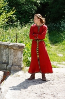 La tunique longue médiévale de lin