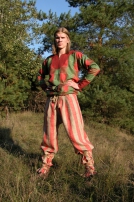 Le pantalon rayé viking