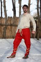 Pantalon médiéval d'ensemble d'Âge sombre