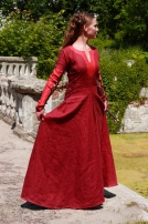 Robe de lin médiévale « Jolie bergère »