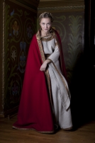 Le manteau médiéval en laine naturelle Anne de Kiev