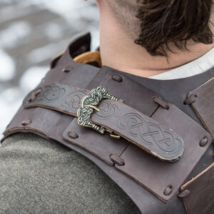 Armure de Corps Médiévale en Cuir Viking
