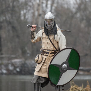 Armure du corps style viking en cuir « Vieux Dieux »-02