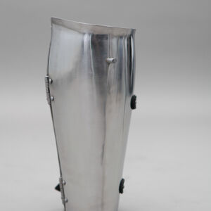 Armure de jambe médiévale authentique en acier