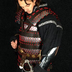 Armure lamellaire médiévale en cuir et en acier ArmStreet