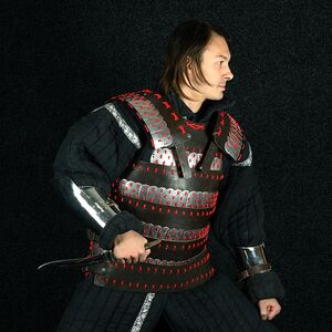Armure lamellaire médiévale en cuir et en acier ArmStreet
