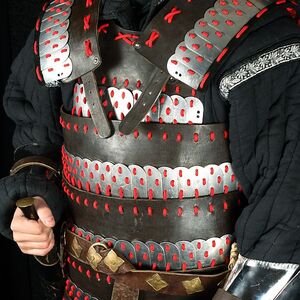 Armure lamellaire médiévale en cuir et en acier ArmStreet