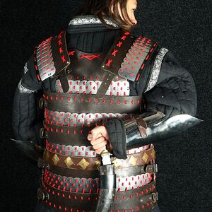 Armure lamellaire médiévale en cuir et en acier ArmStreet