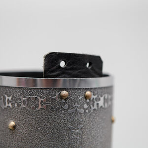 Brassards complets protège-bras en métal pour combat