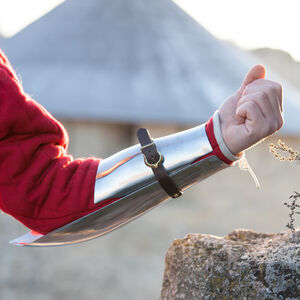 Armure des bras médiévale bazubands de chevalier