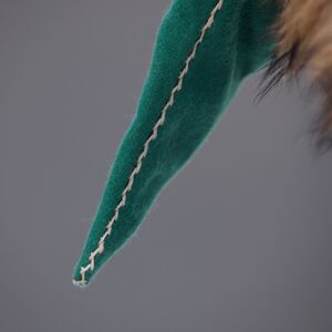 Chapeau médiéval Viking en laine naturelle