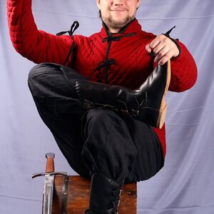 Bottes en cuir de la Renaissance « Duelliste » ArmStreet