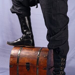Bottes en cuir de la Renaissance « Duelliste » ArmStreet