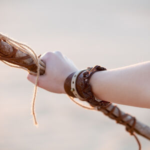 Bracelet décoré de tressage « Labyrinthe »