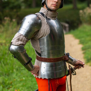 Brassards légers avec protections de coude "Chevalier des Bois" pour WMA AMHE Harnischfechten