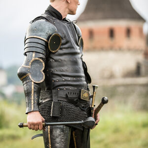Magasin de brigandine d'armure du corps « Chevalier Rebelle »