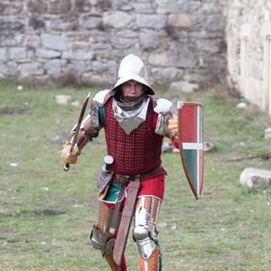 Brigandine médiévale « Chien de Guerre »